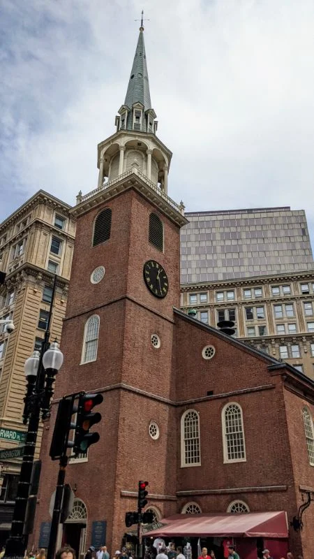 Old South Meeting House freedom trail