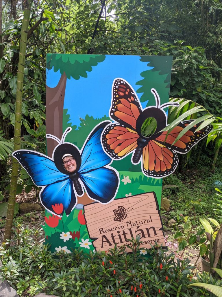 Reserva Natural Atitlán two travel turtles