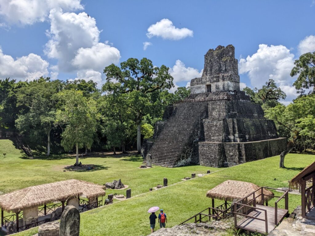 tikal national park two travel turtles