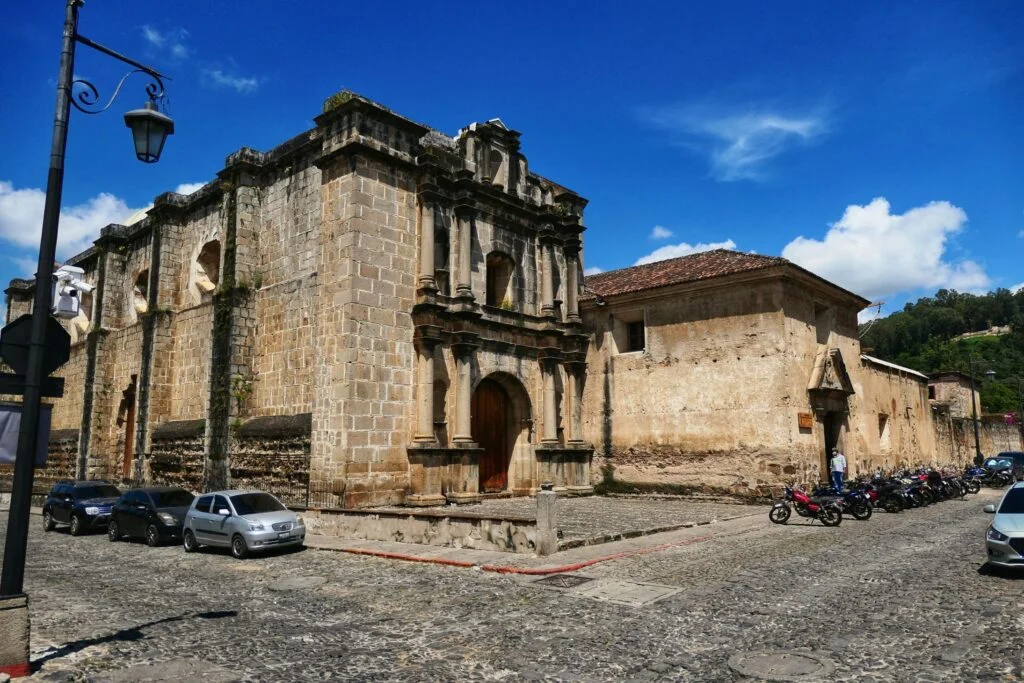 Capuchinas Church and Convent two travel turtles