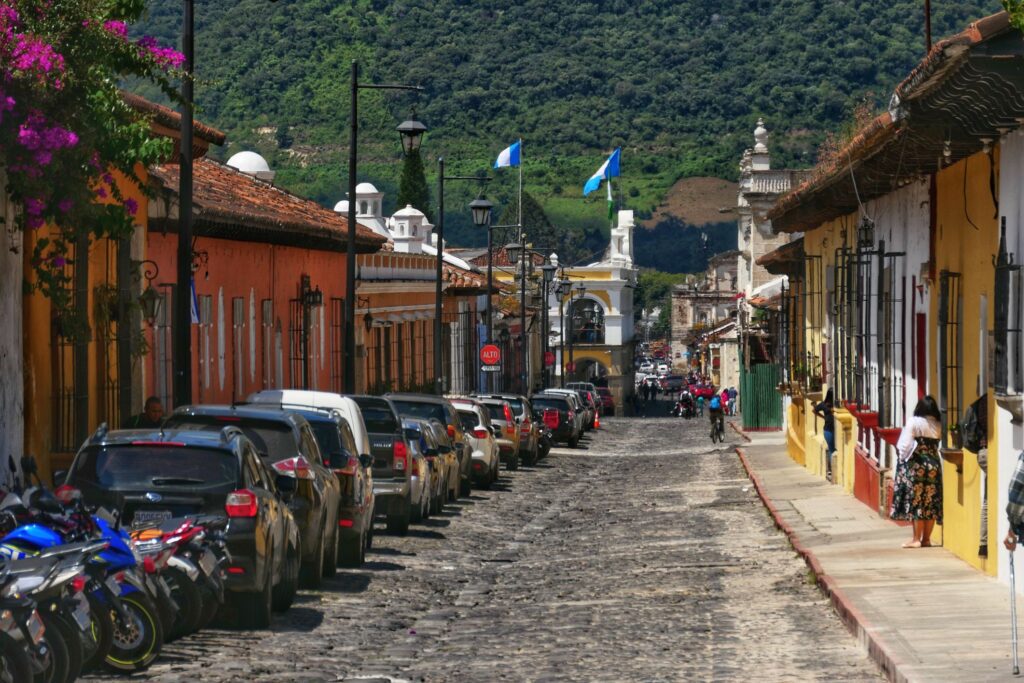 streets of guatemala antigua two travel turtles