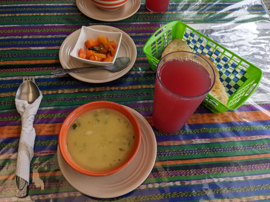 eat well on a budget in Guatemala two travel turtles