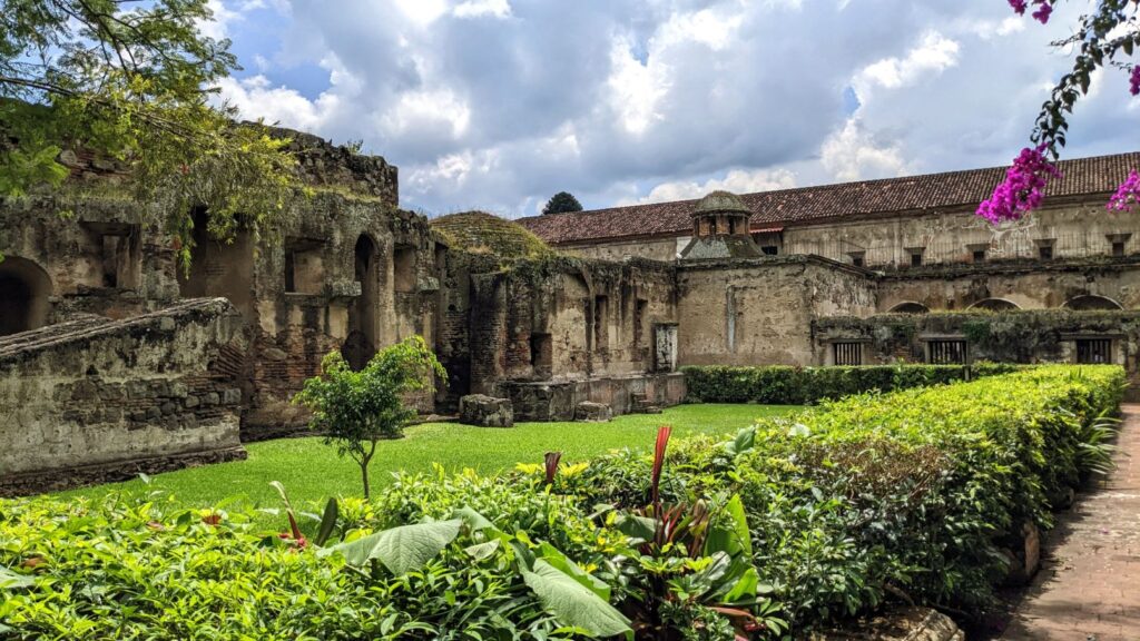 Capuchinas Church and Convent two travel turtles