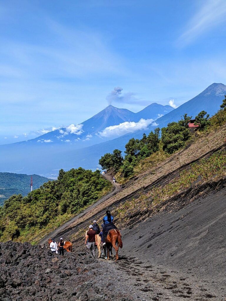 volcan pacaya two travel turtles