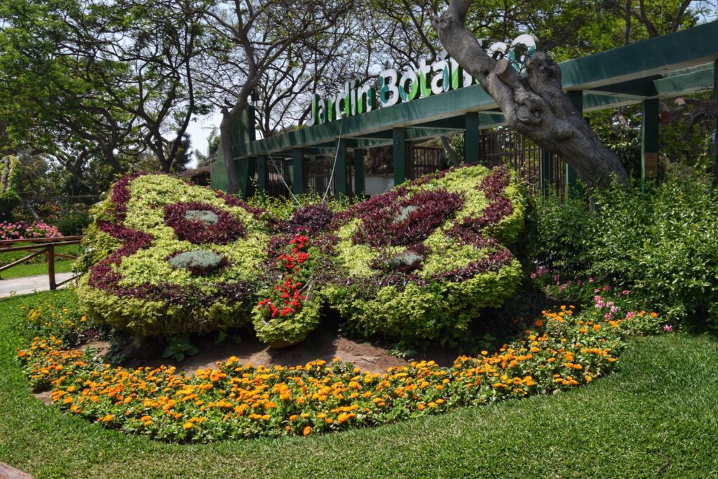 Parque de las Leyendas two travel turtles