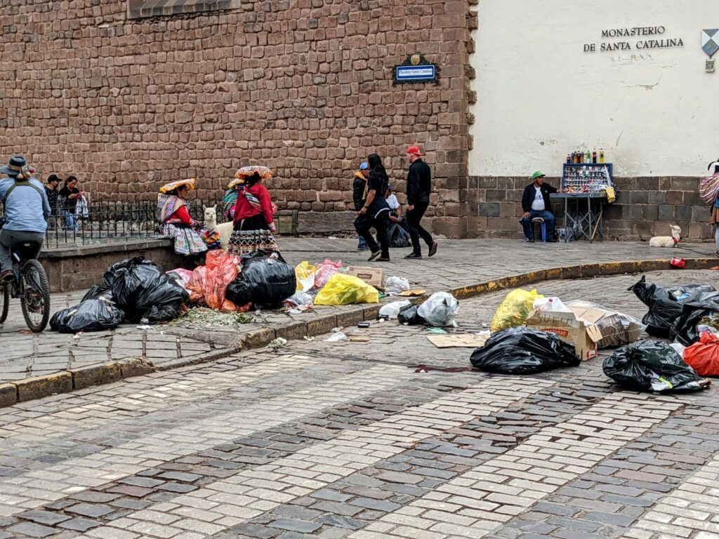protests in cusco peru two travel turtles