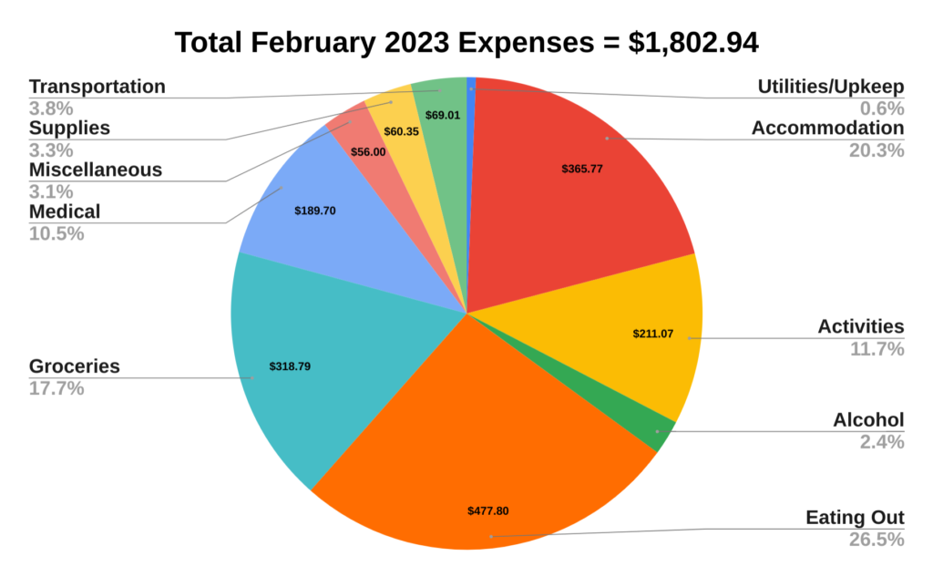 february 2023 budget report two travel turtles