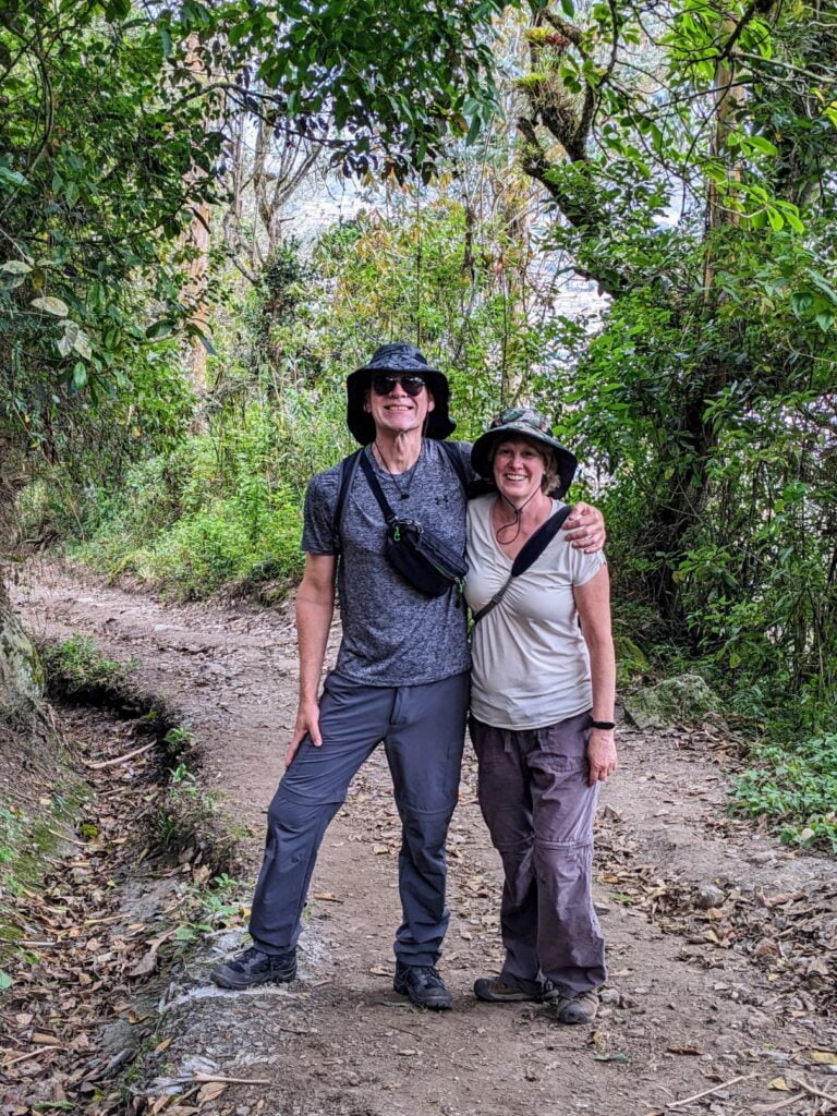 mirador hike in baños ecuador two travel turtles