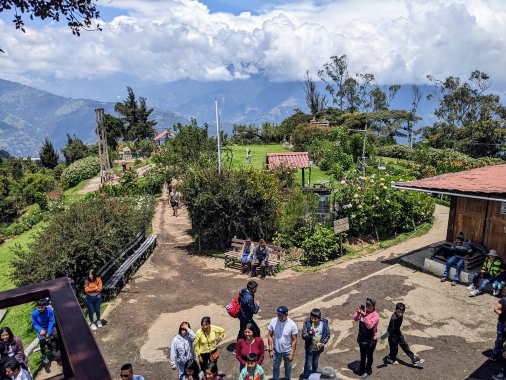 mirador hike in banos ecuador two travel turtles
