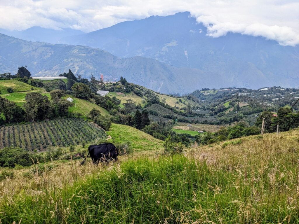 mirador hike in baños ecuador two travel turtles