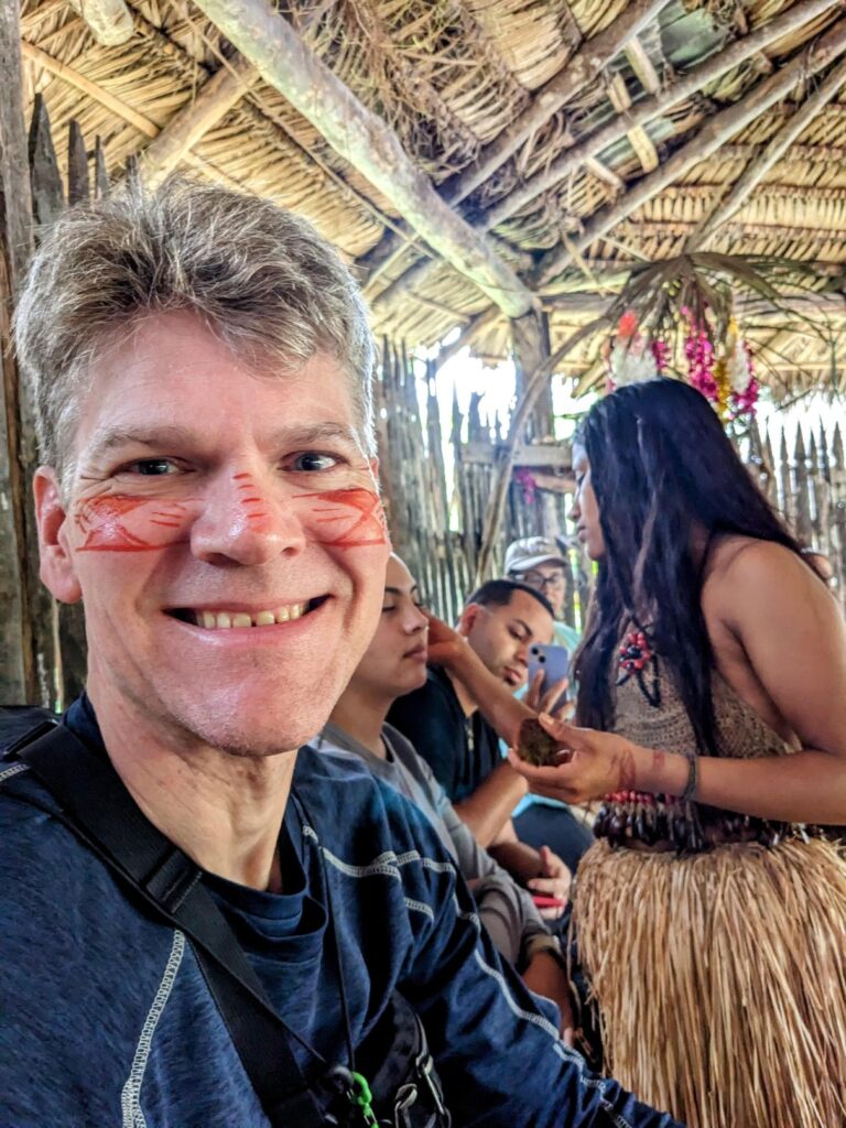 visit to the Amazon rainforest two travel turtles