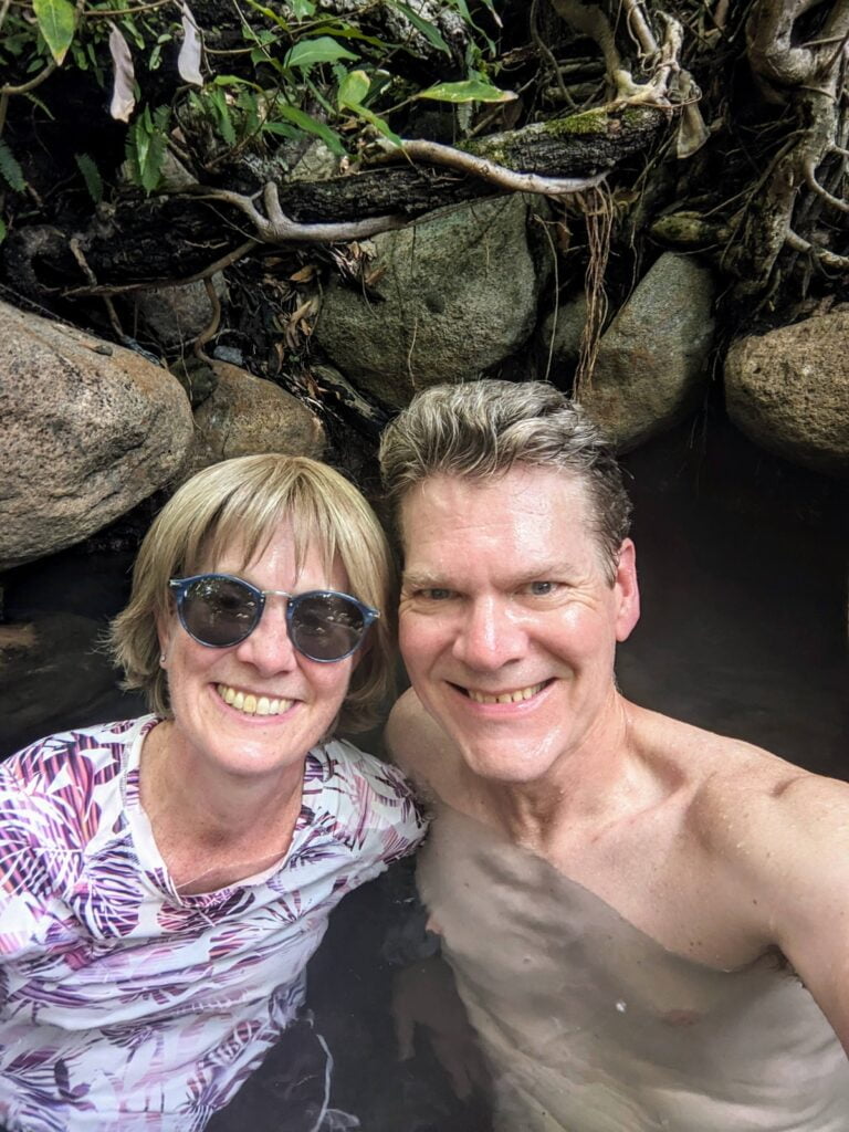 pozos termales two travel turtles