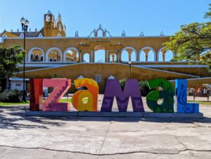 Exploring Izamal: Our Cheap Bus Trip to the Yellow City izamal two travel turtles