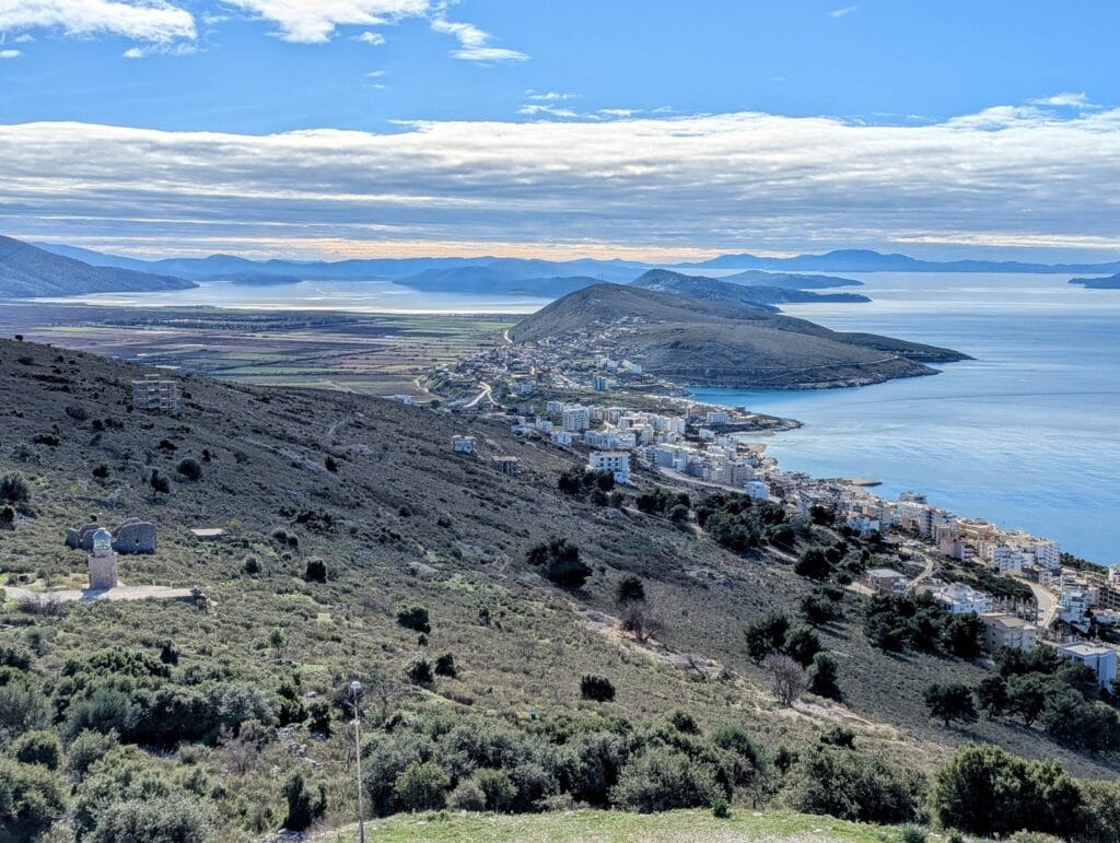 month in sarande two travel turtles