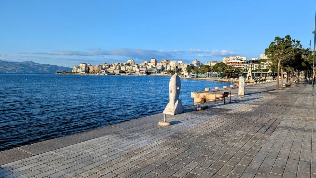 month in sarande two travel turtles