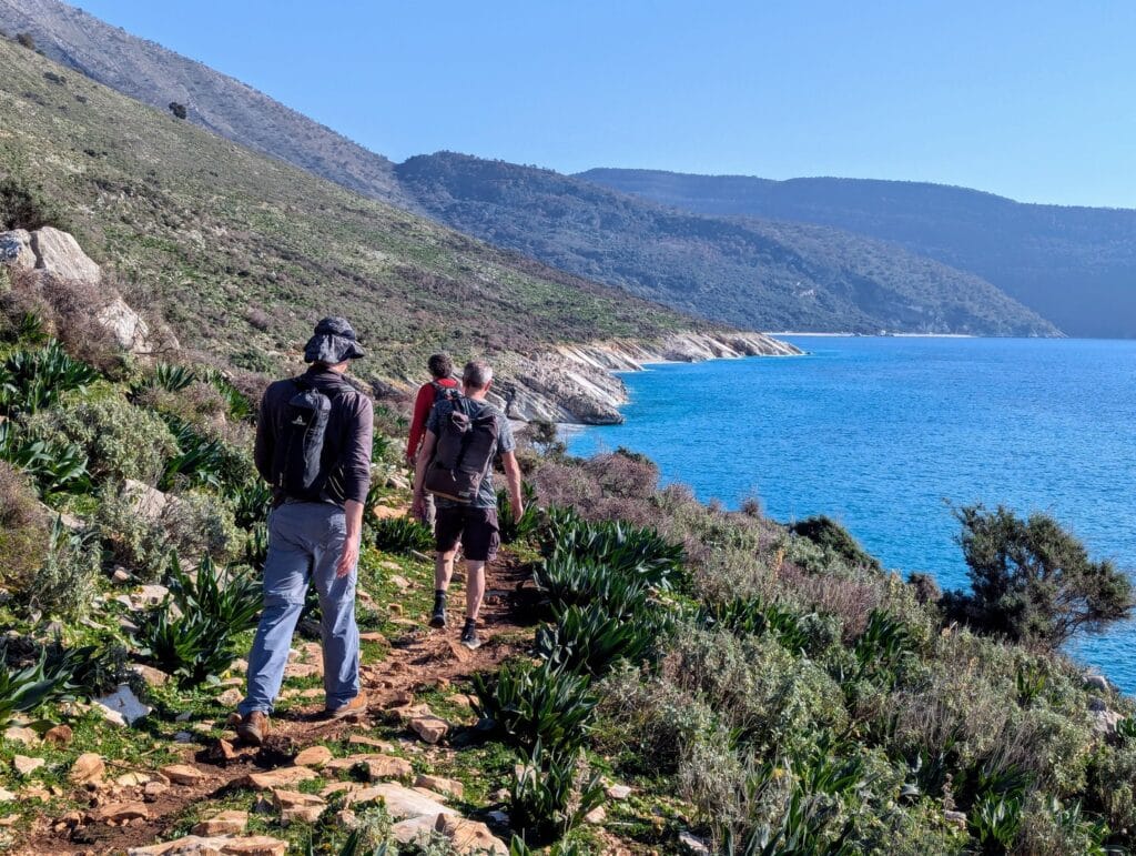 month in sarande two travel turtles