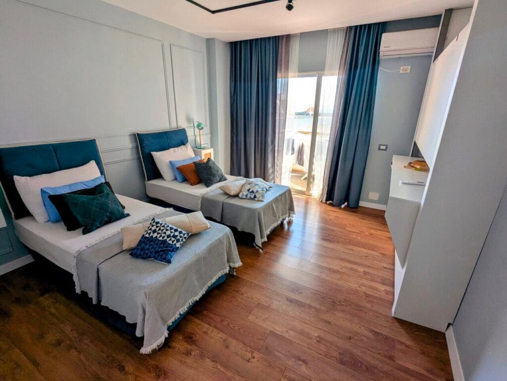 apartment in sarande two travel turtles